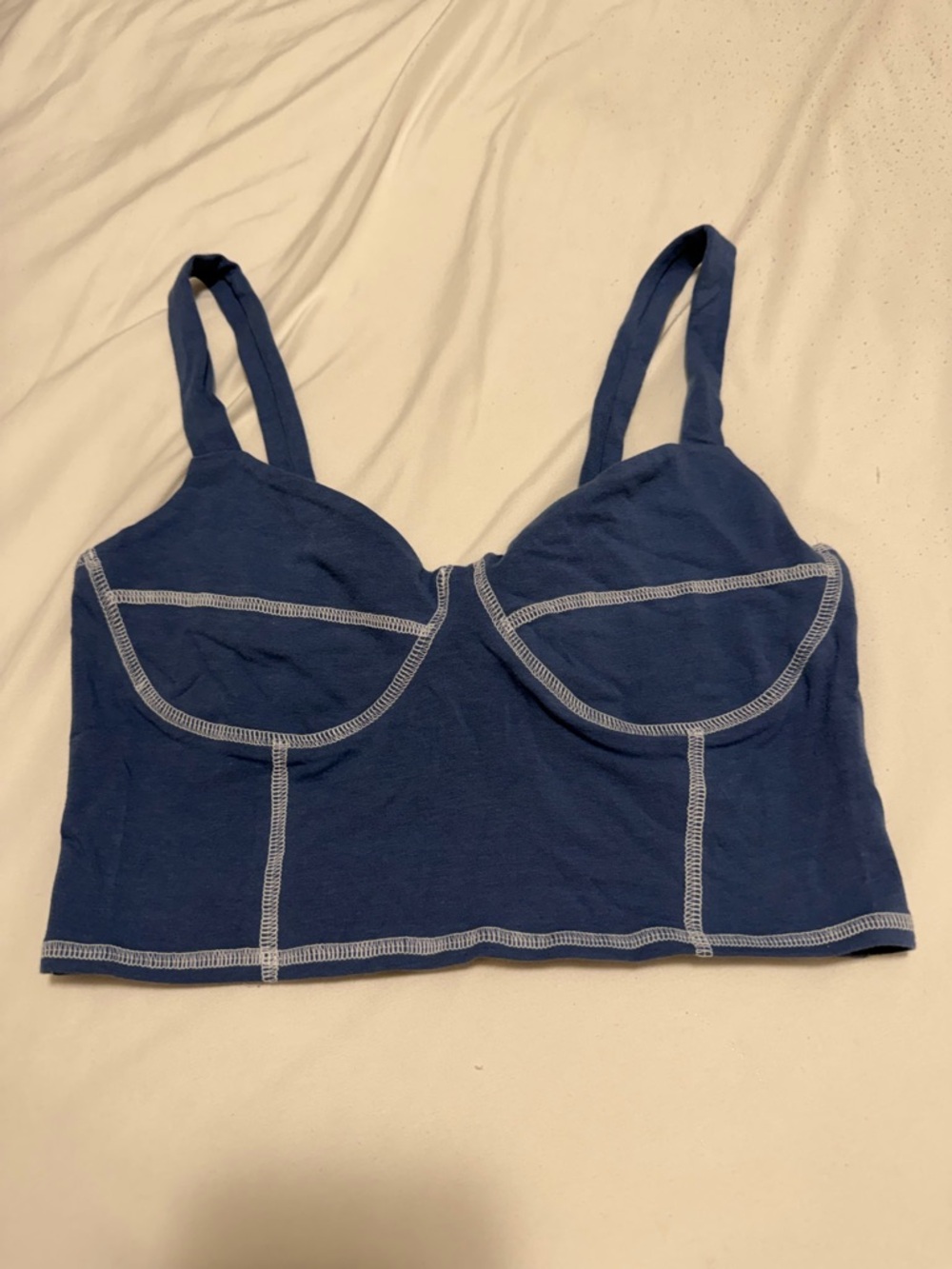 •womens blue size small pacsun cropped top •selling for $7